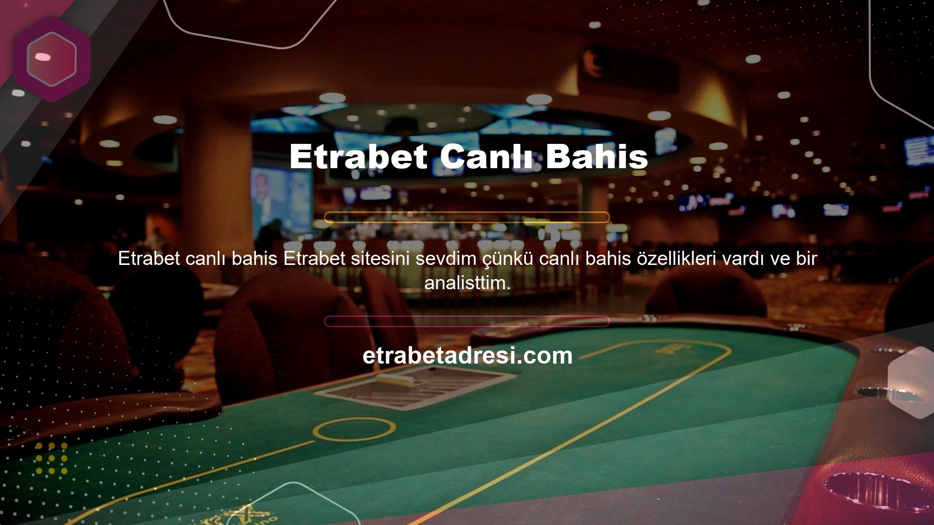 Bu sitede yaptığım aynı şaşırtıcı deneyimin tadını çıkarmak için hemen Etrabet sitesine katılmanız gerekiyor